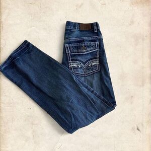 Flypaper Dark Blue Bootcut Jeans
